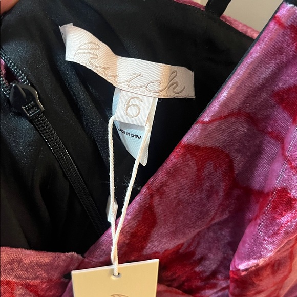 ‼️FINAL PRICE‼️ Hutch  Royce hi lo velvet burnout dress - NWT - Picture 5 of 8